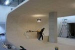 Construction du skatepark home Exposition 2011 "Public domaine - Skateboard culture"